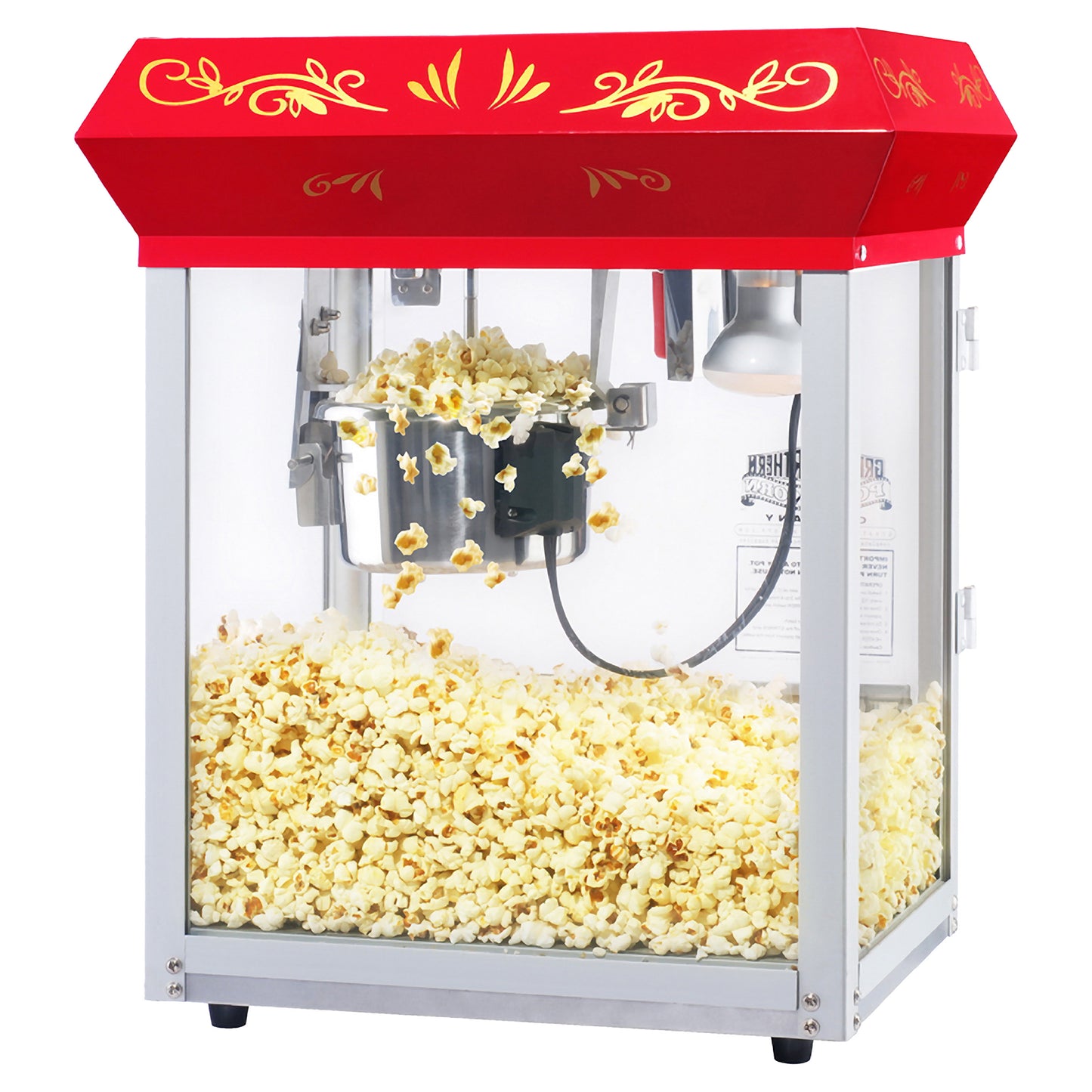 Great Northern Popcorn 4oz Countertop Popper, Red
