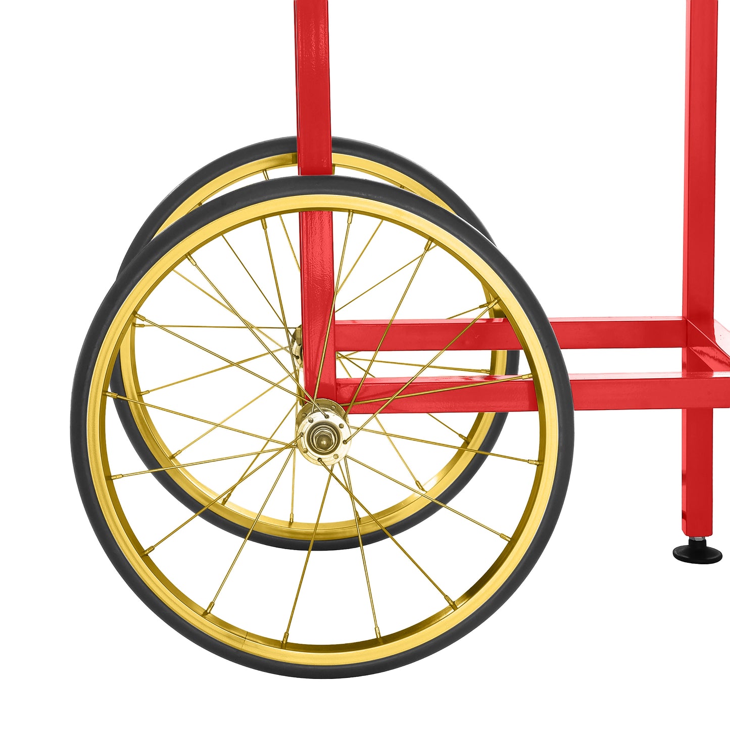 Great Northern Popcorn Matinee Rolling Cart, Red