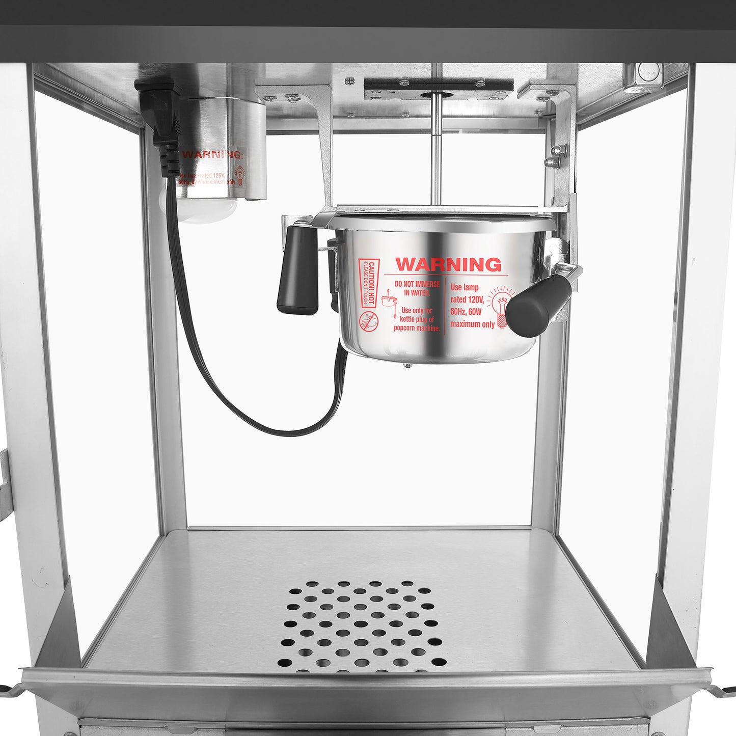 Great Northern Popcorn 6oz Popcorn Machine, Black