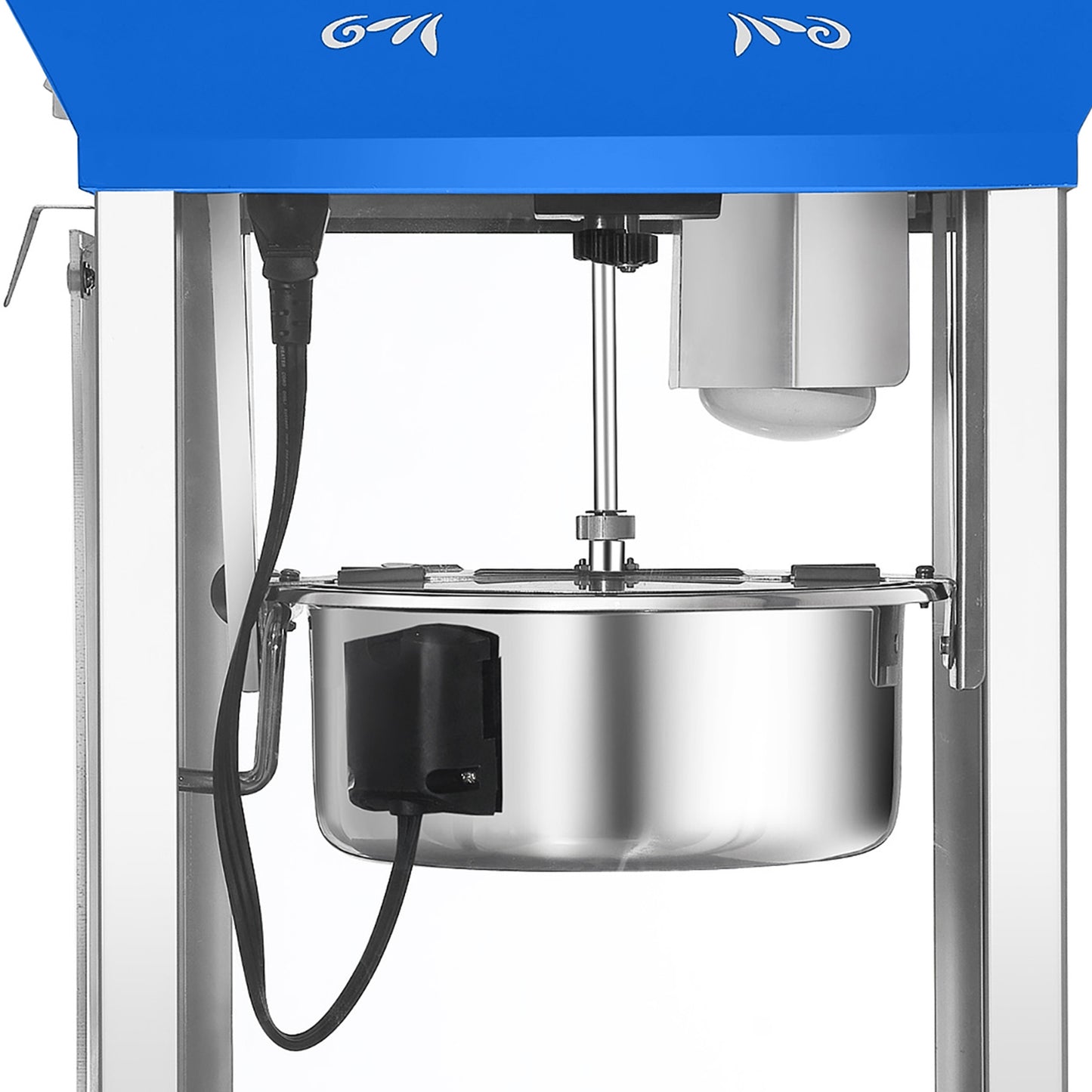 Great Northern Popcorn 8oz Popper with Cart, Blue