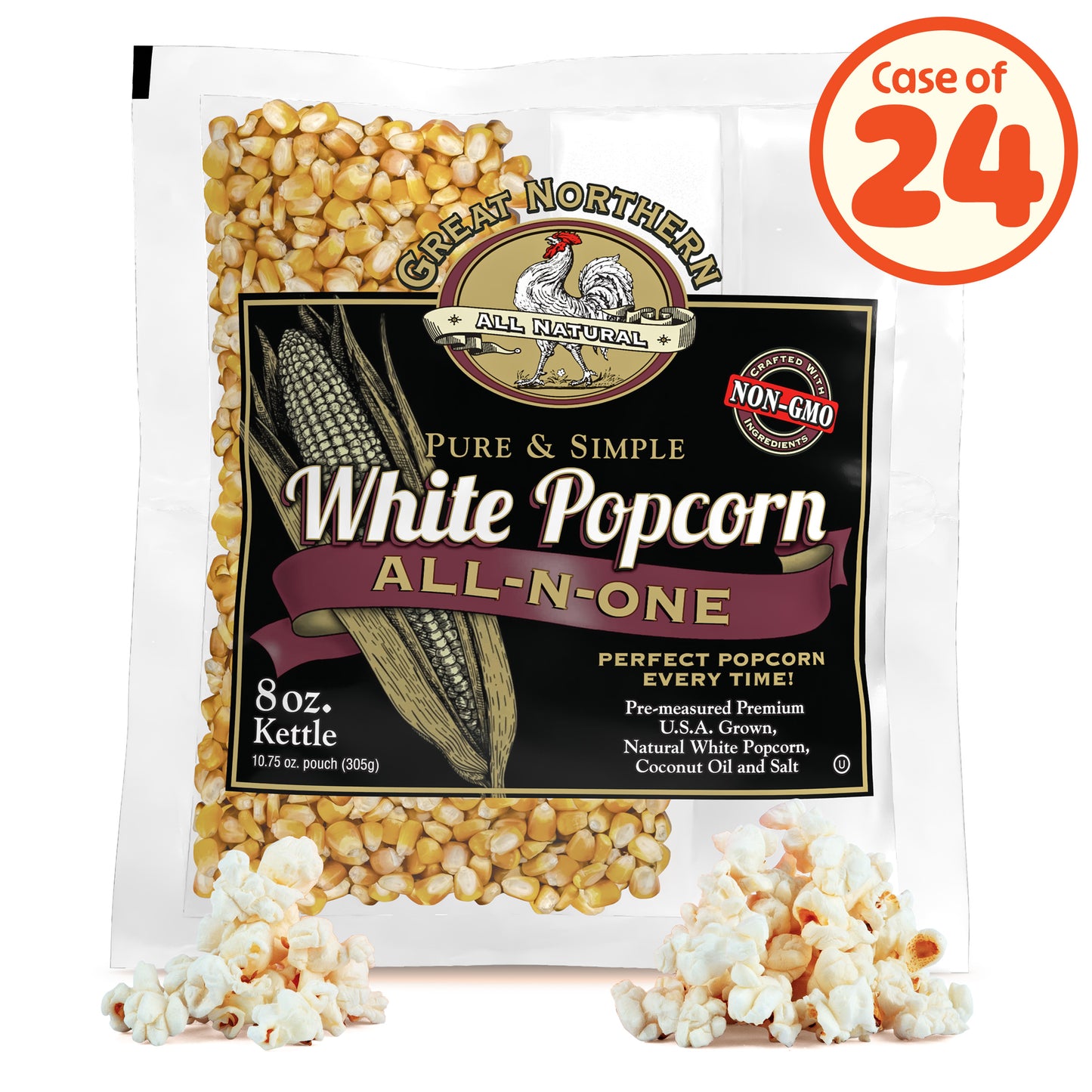 Great Northern Popcorn 8oz Popcorn Kernel 5-Pack