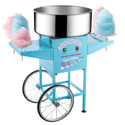 Great Northern Popcorn Cotton Candy Cart, Blue