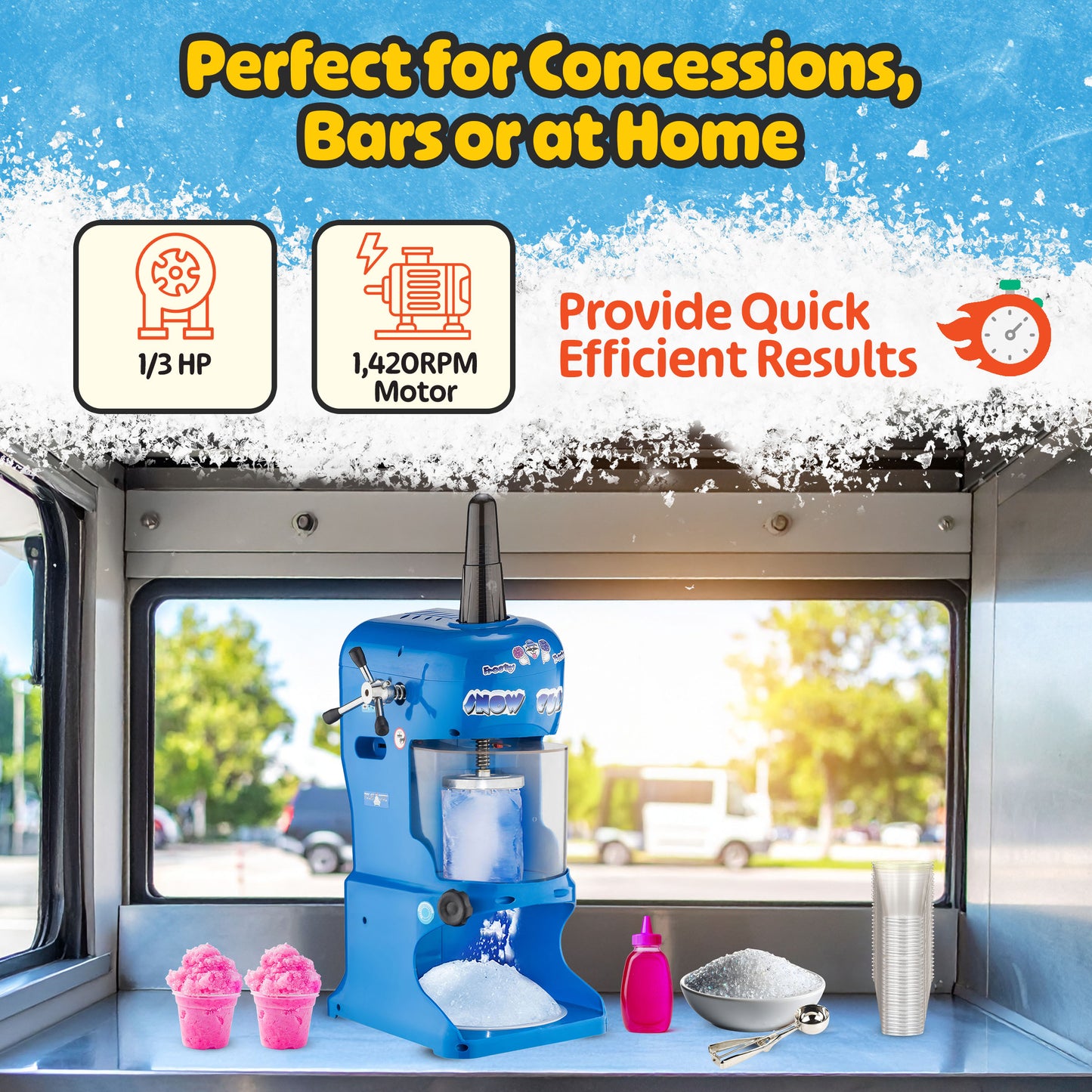 Great Northern Popcorn Shaved Ice Machine