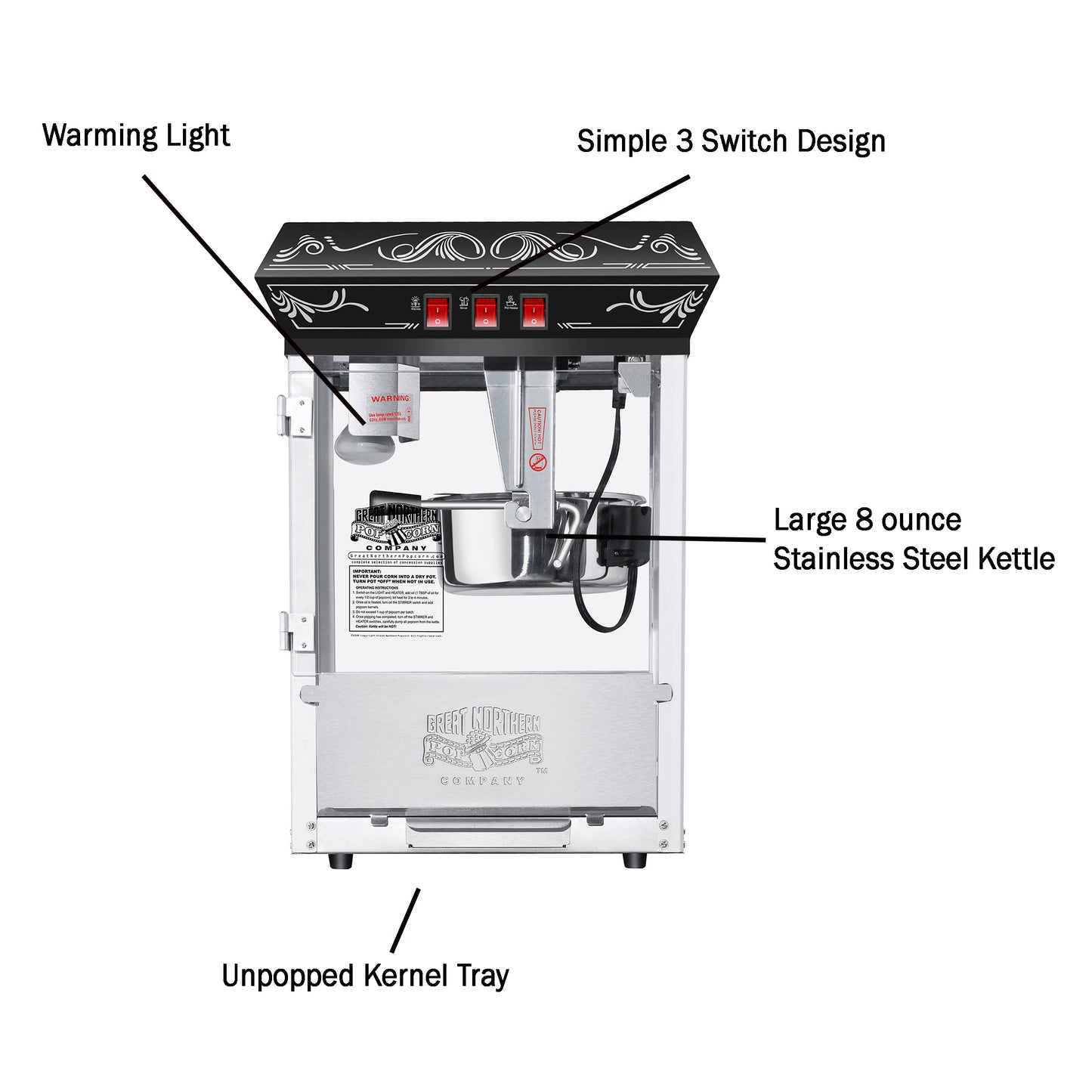 Great Northern Popcorn Good Time Popper � 8 oz