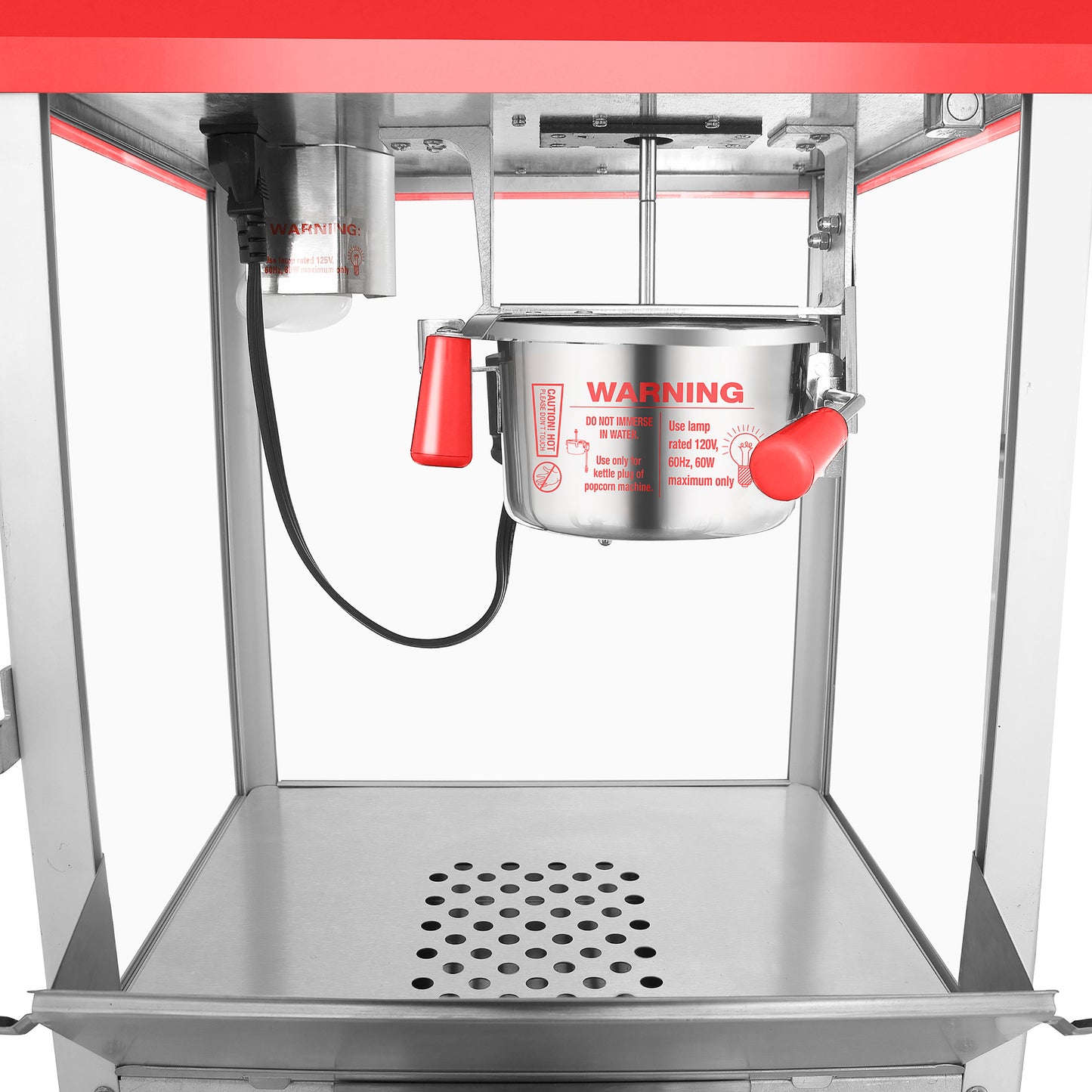 Great Northern Popcorn 6oz Popcorn Machine, Red