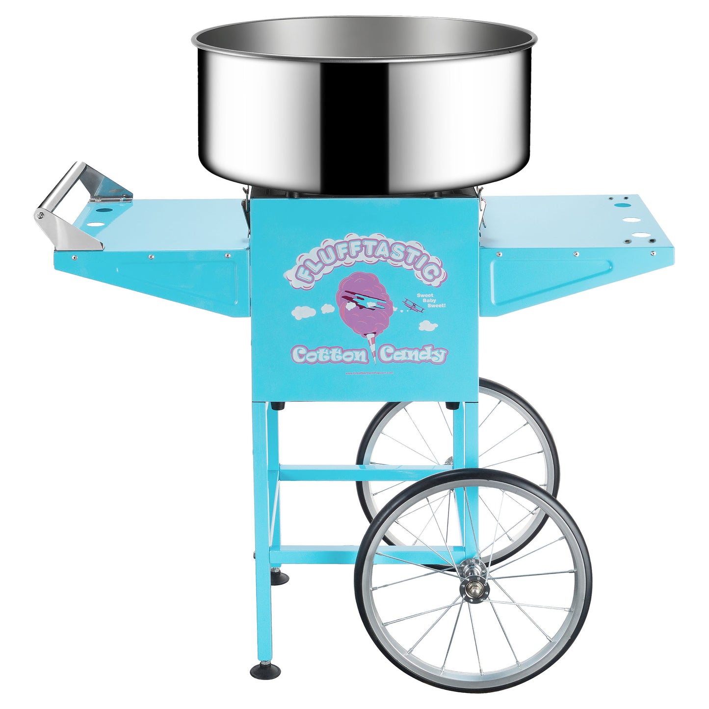 Great Northern Popcorn Cotton Candy Cart, Blue