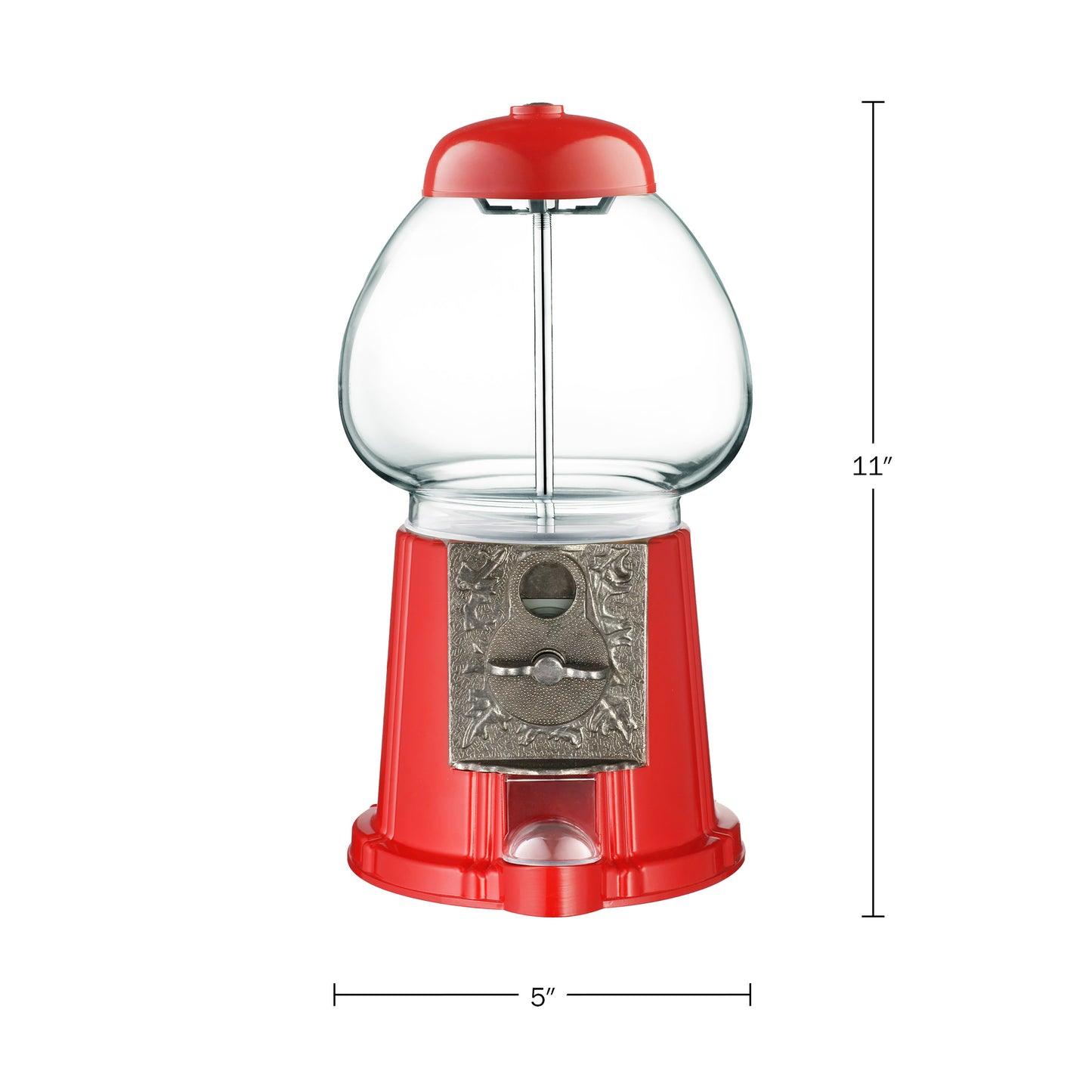 Great Northern Popcorn Mini Gumball Machine, Red