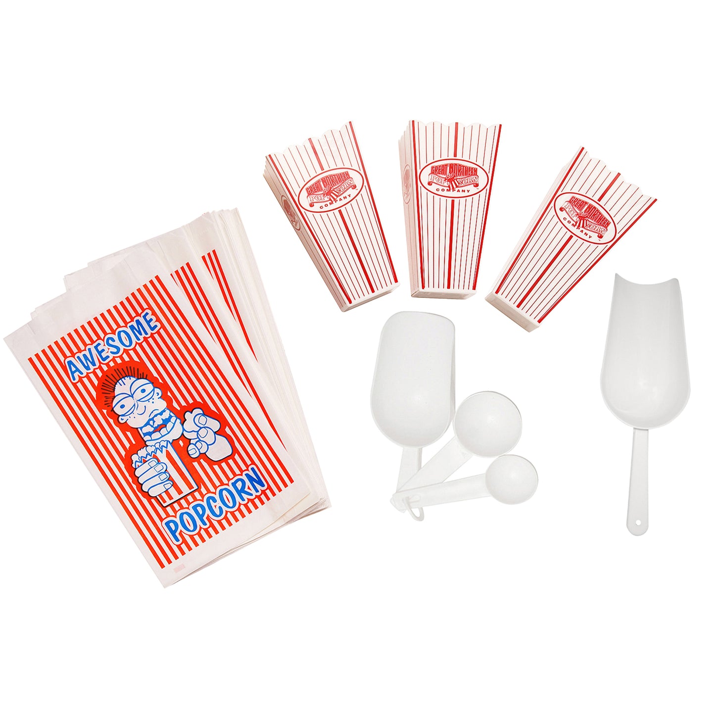 Great Northern Popcorn 6oz Popcorn Machine, Red