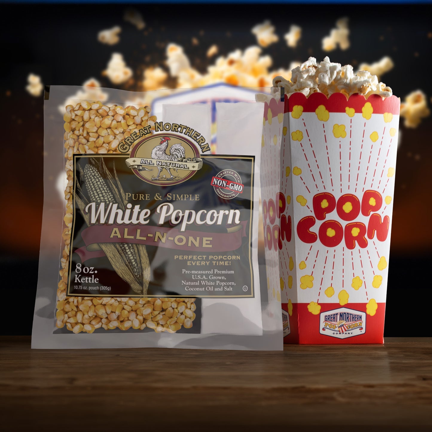 Great Northern Popcorn 8oz Popcorn Kernel 5-Pack