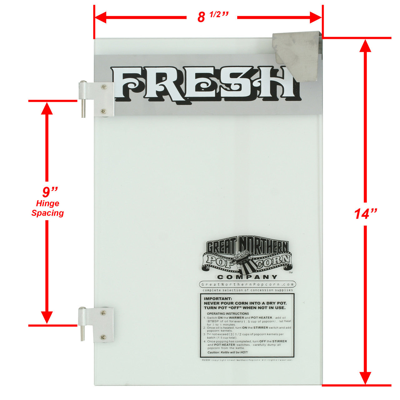 NF9312 Left TopStar Black Door