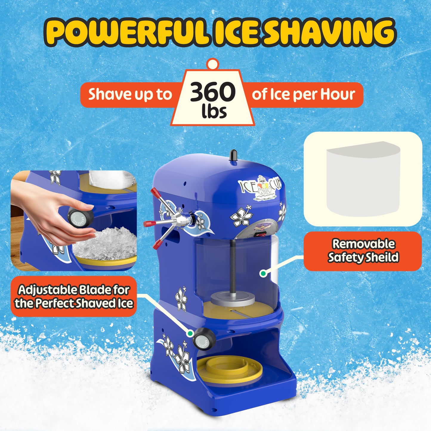 Great Northern Popcorn Shaved Ice Machine
