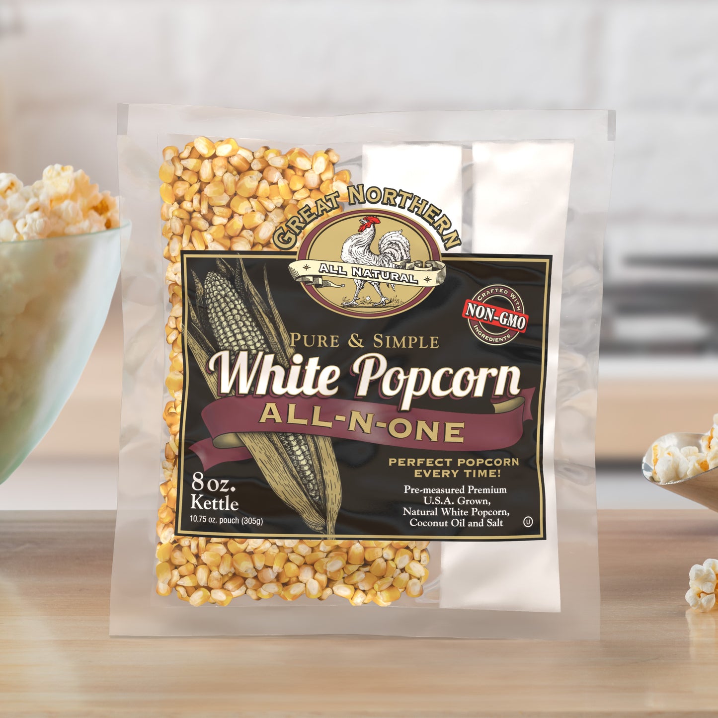 Great Northern Popcorn 8oz Popcorn Kernel 5-Pack