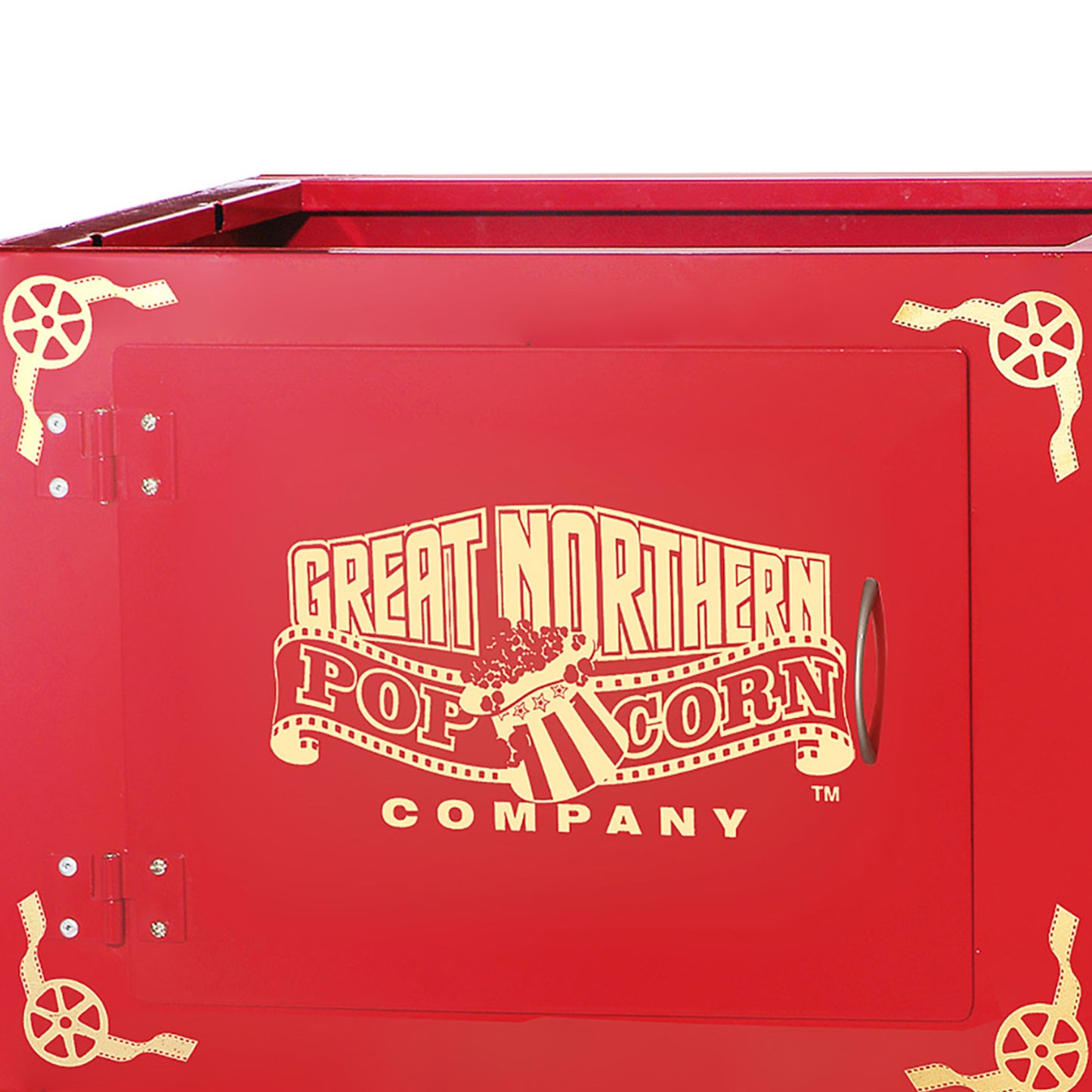 Great Northern Popcorn 8oz Rolling Cart, Red