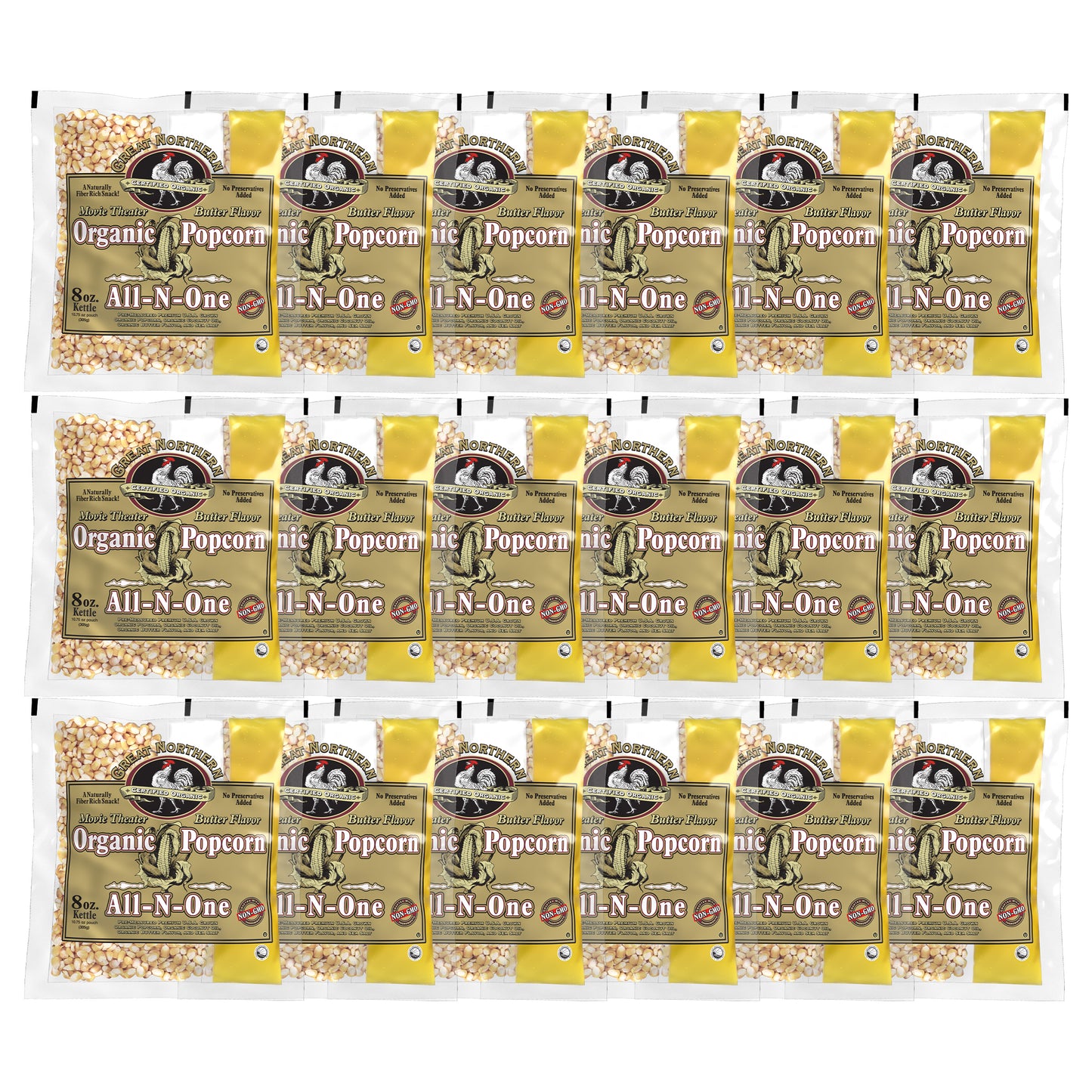 Great Northern Popcorn 18-Pack Popcorn Kernels