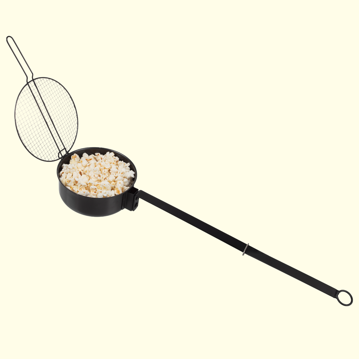 Great Northern Popcorn Campfire Popper, Black