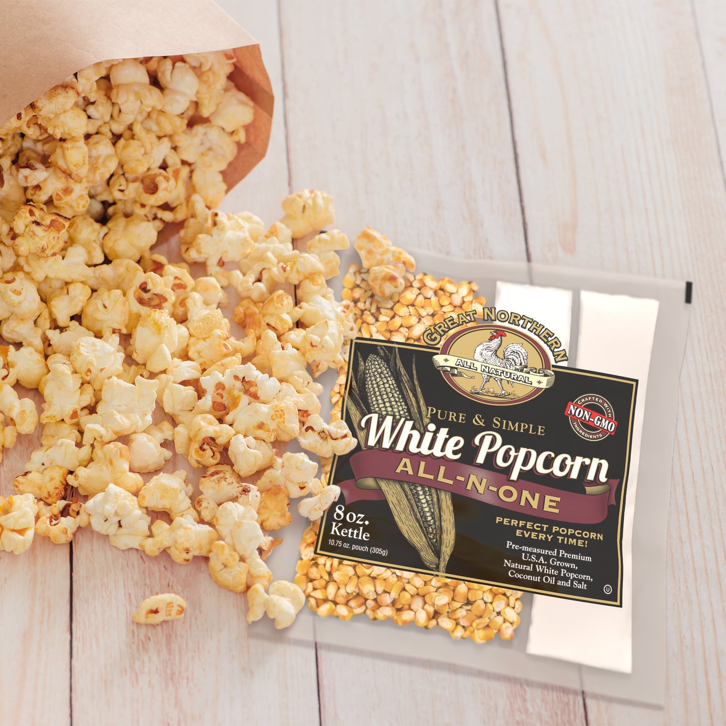 Great Northern Popcorn 8oz Popcorn Kernel 5-Pack