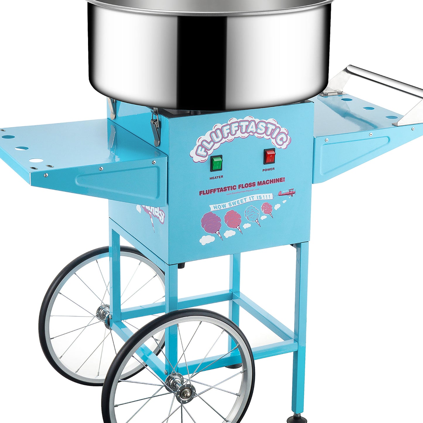 Great Northern Popcorn Cotton Candy Cart Set
