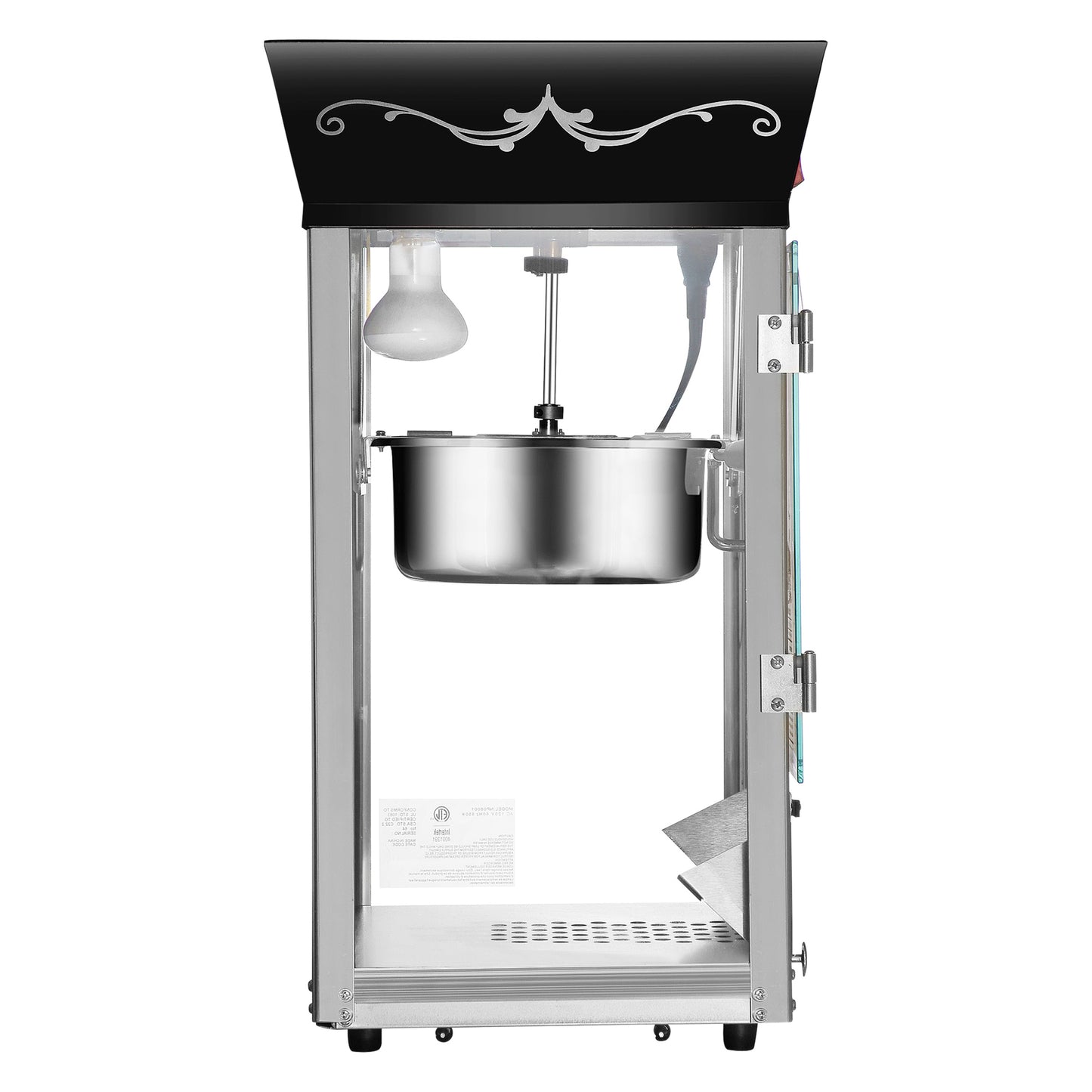 Great Northern Popcorn 8oz Matinee Popper, Black