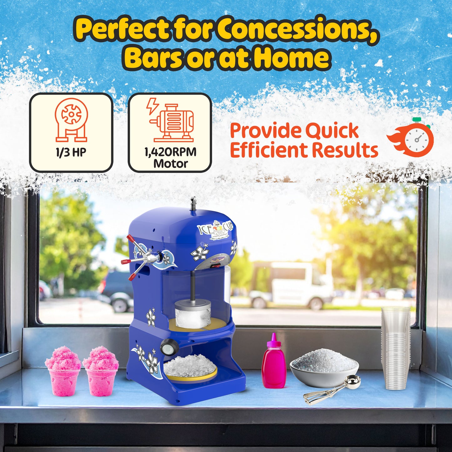 Great Northern Popcorn Shaved Ice Machine