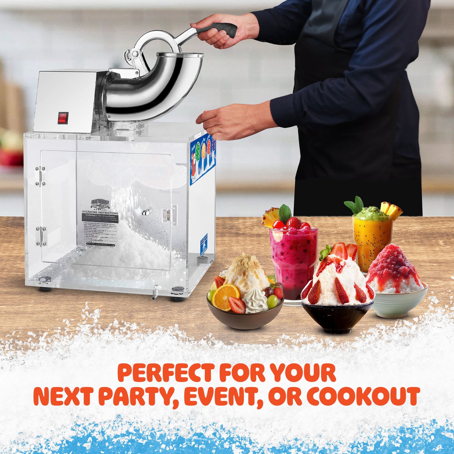 Great Northern Popcorn Polar Blast Snow Cone Maker