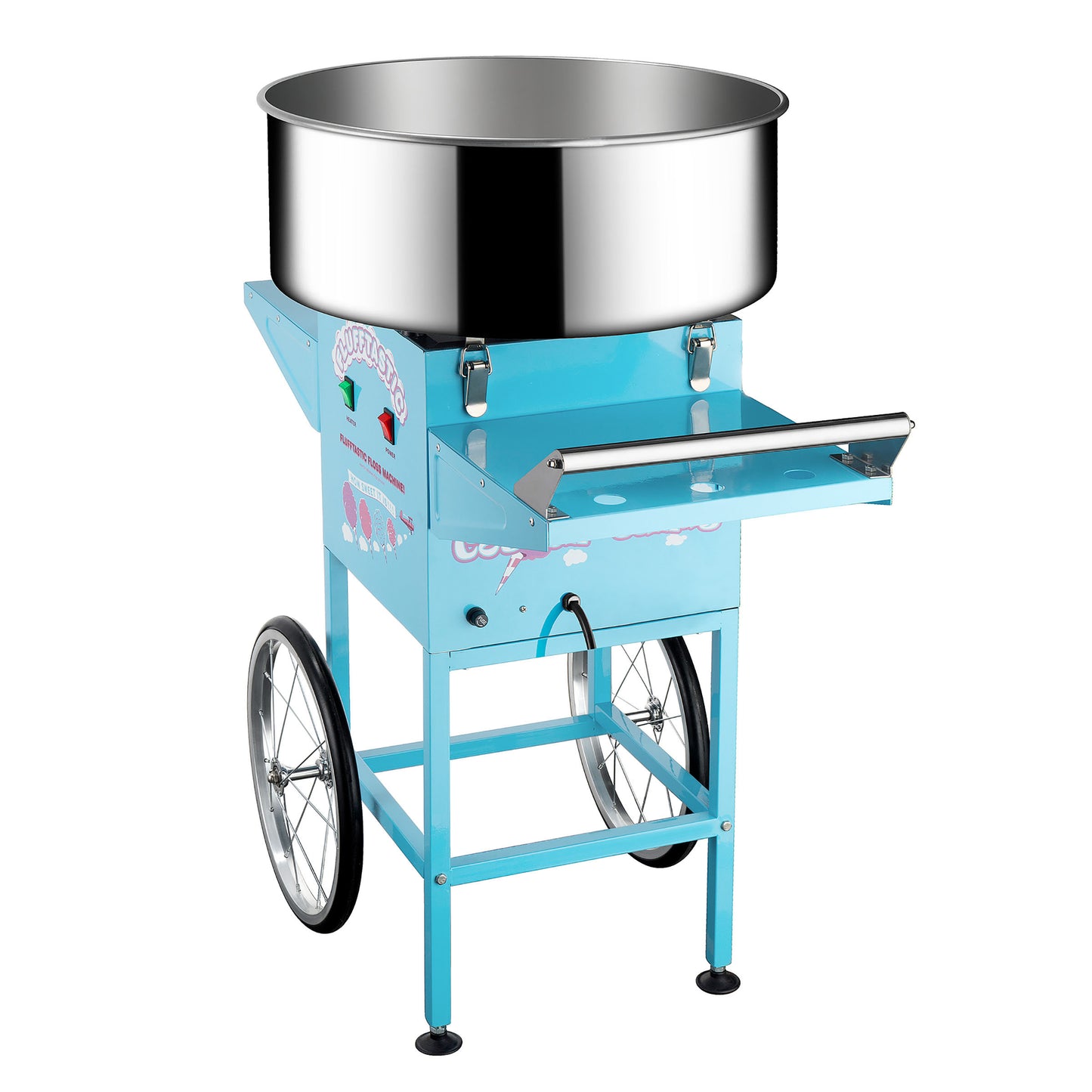Great Northern Popcorn Cotton Candy Cart, Blue