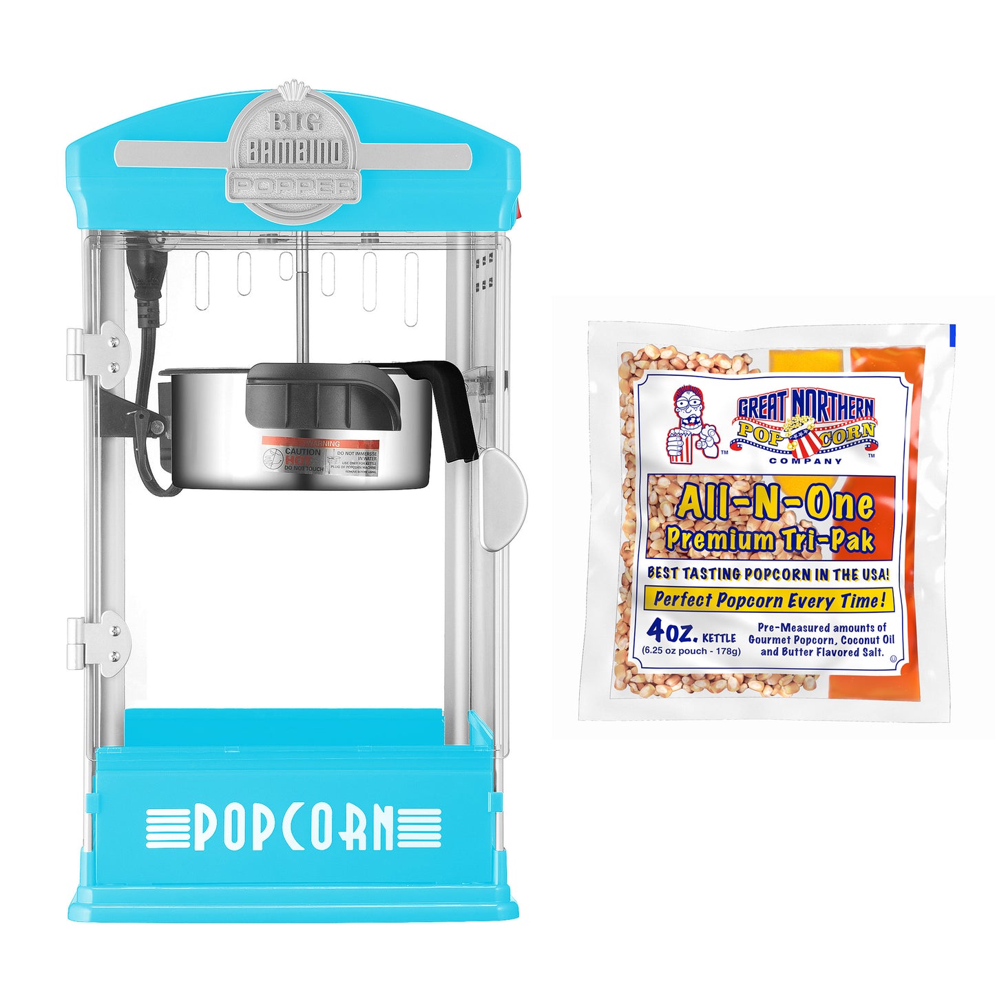 Great Northern Popcorn 4 Oz Popcorn Maker Set