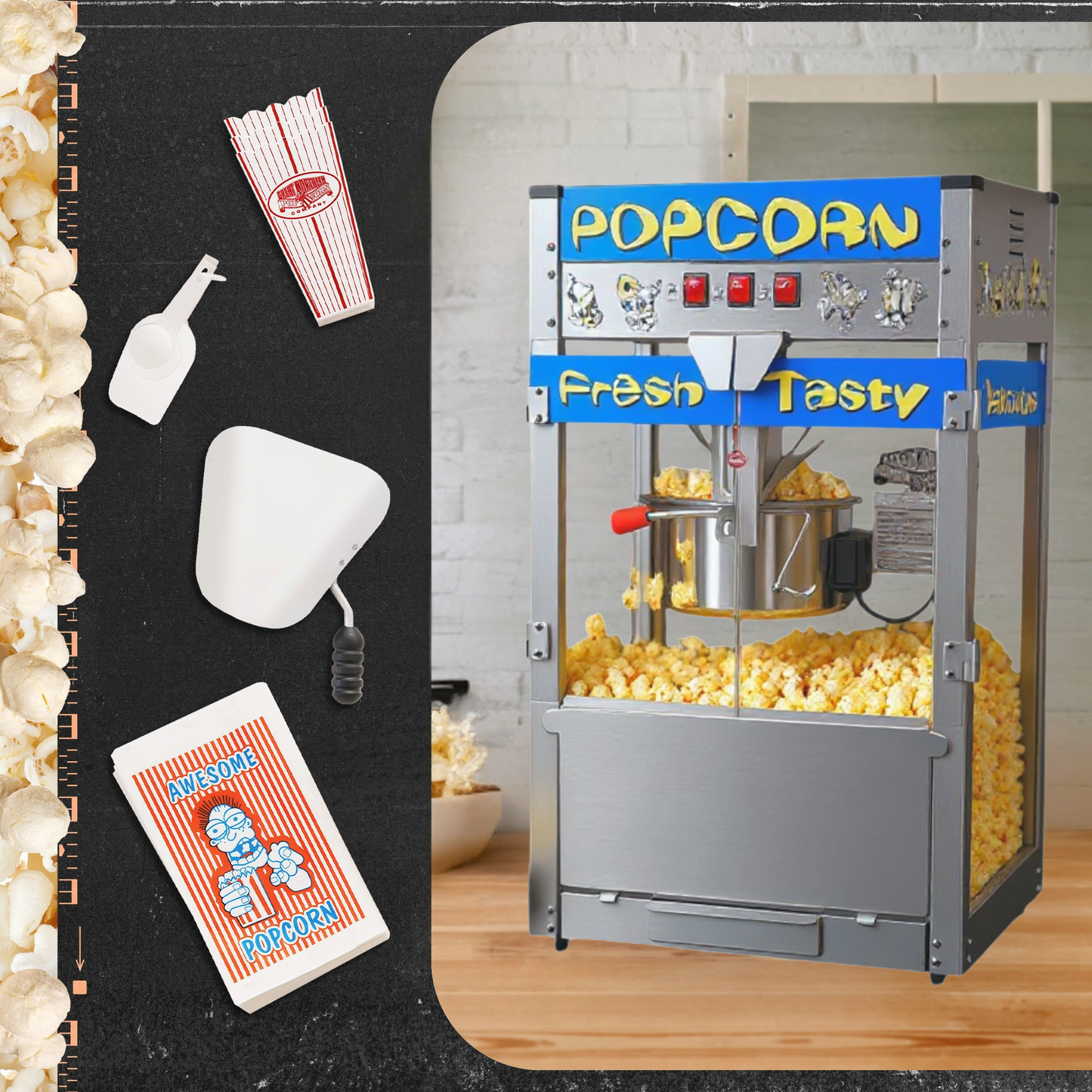Great Northern Popcorn Pop Heaven Popcorn Machine