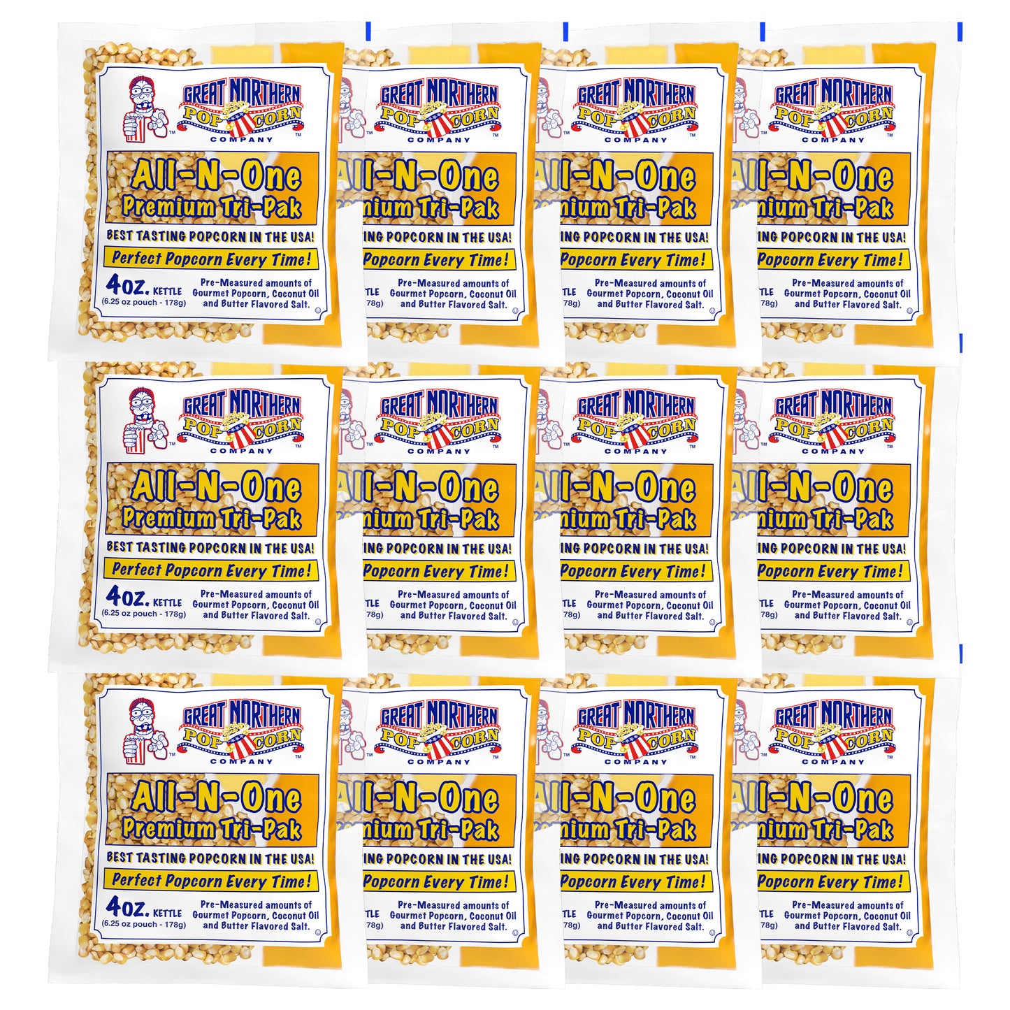 Great Northern Popcorn 12-Pack Popcorn Kernels