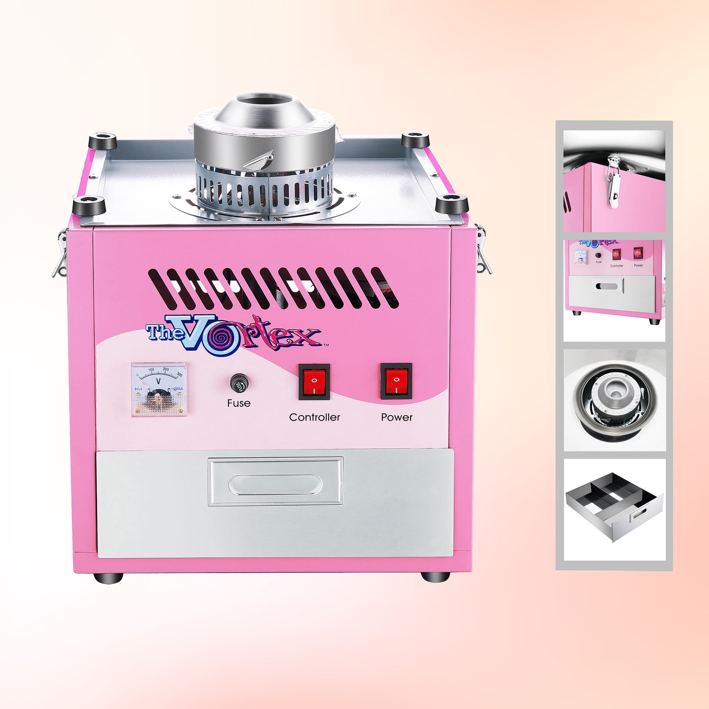 Vortex Cotton Candy Machine - Pink