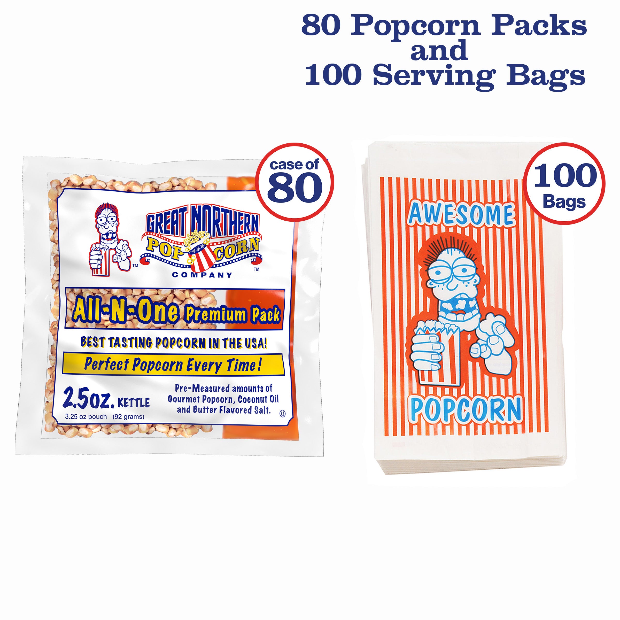 12 oz Canola Oil BP Popcorn Kits, 24/case - Badger Popcorn & Concession  Supply Co.