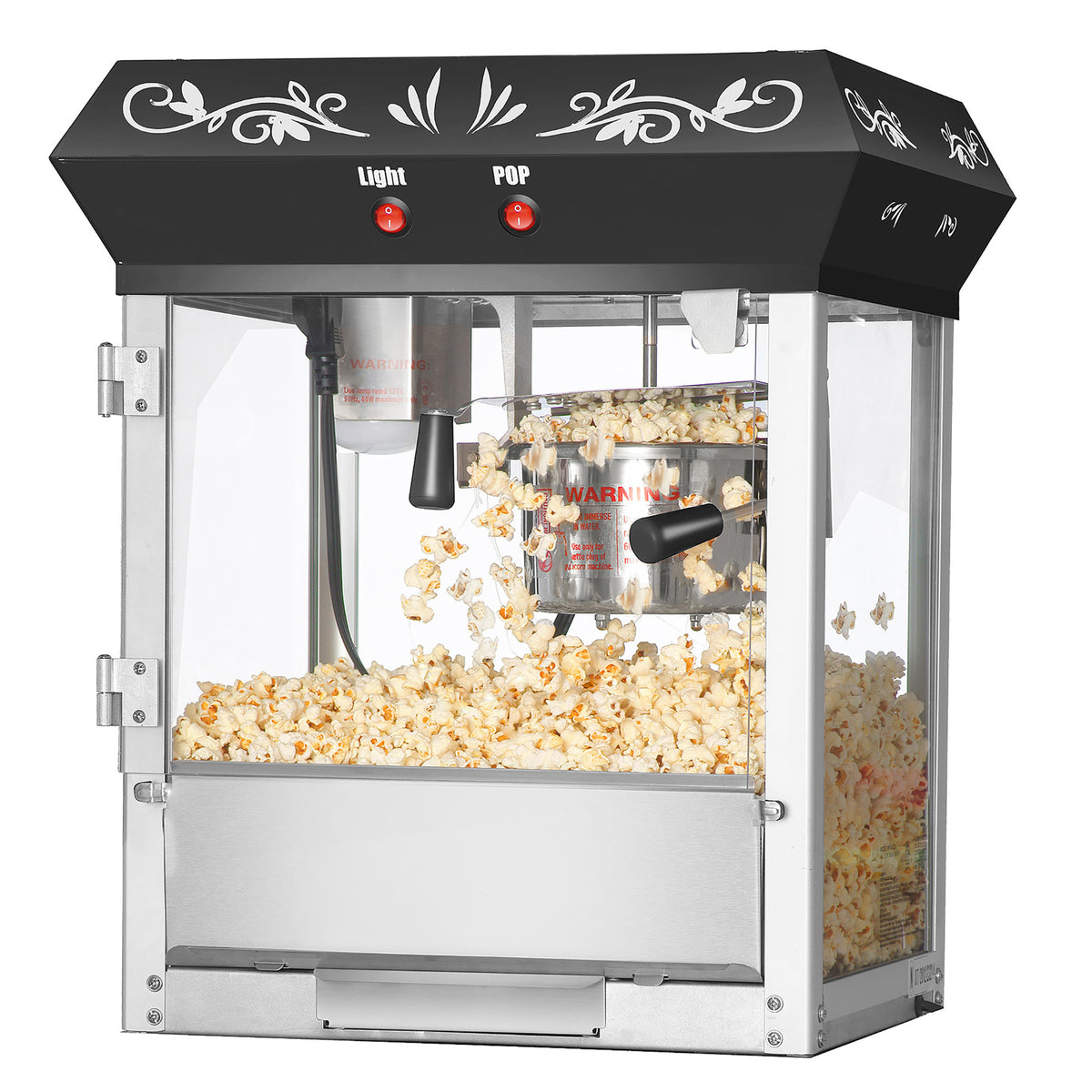 Foundation Countertop Popcorn Machine with 4 Ounce Kettle - Black Parts