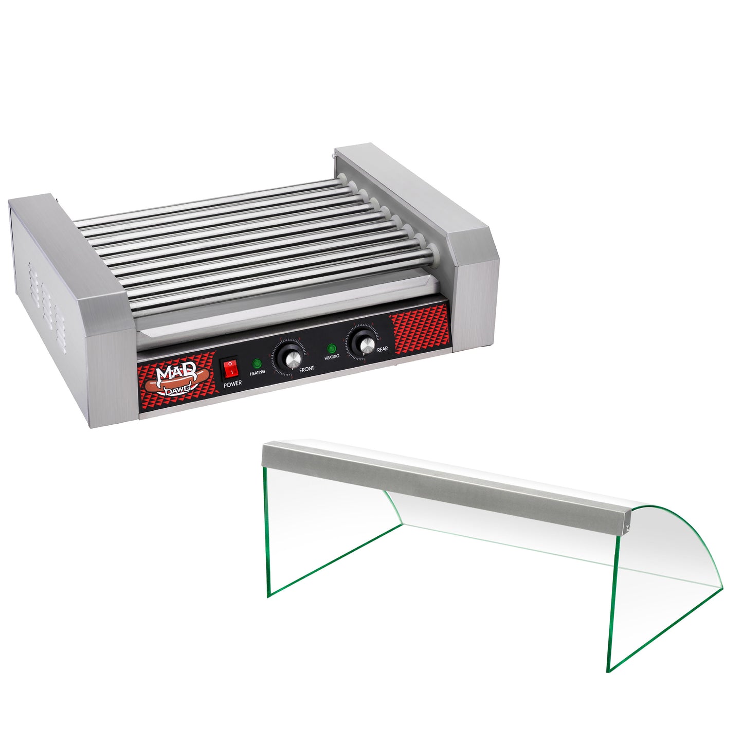 Great Northern Popcorn Hot Dog Machine with Cover