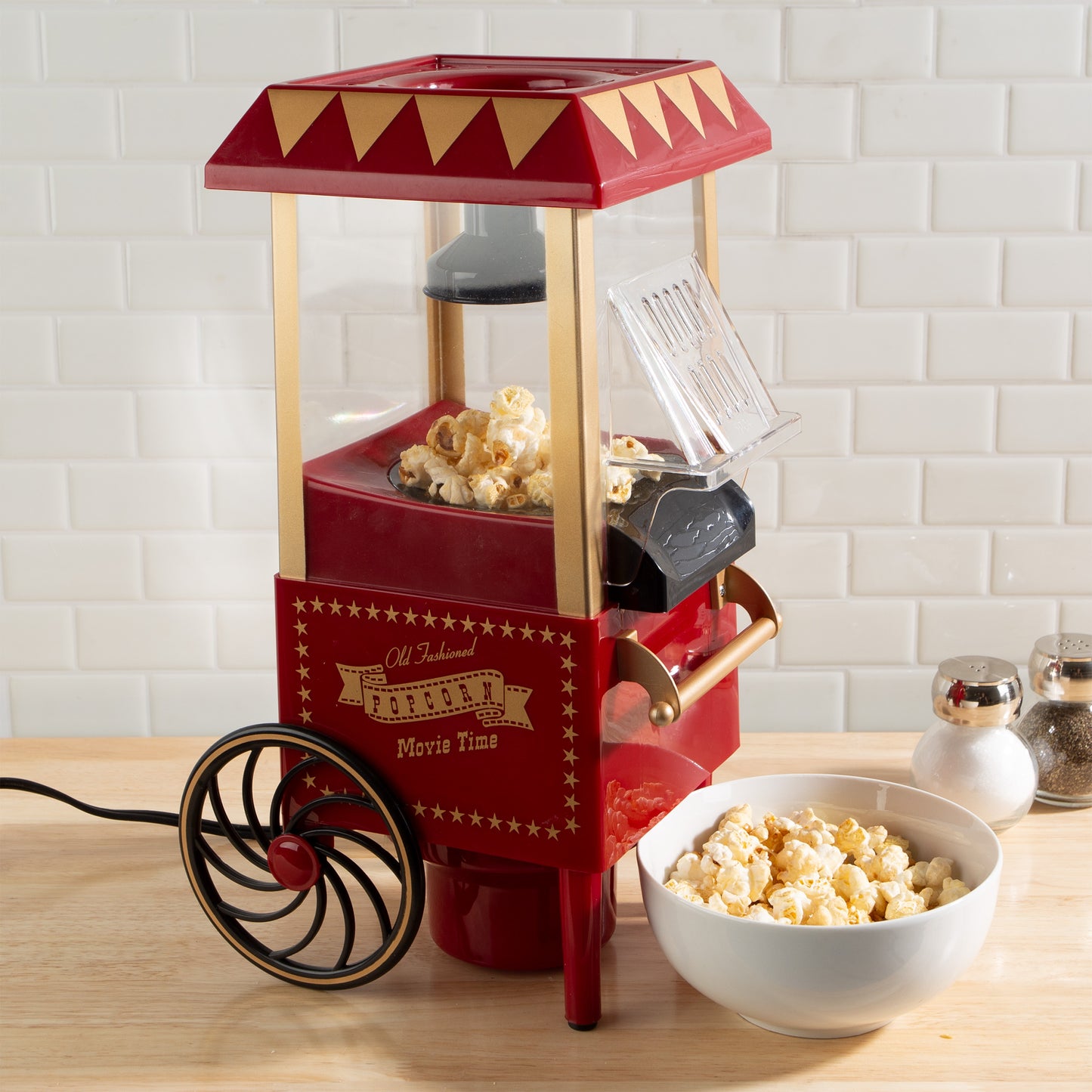 Great Northern Popcorn 6-Cup Hot Air Popper, Red