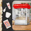 Great Northern Popcorn 8oz Popper with Cart, Red