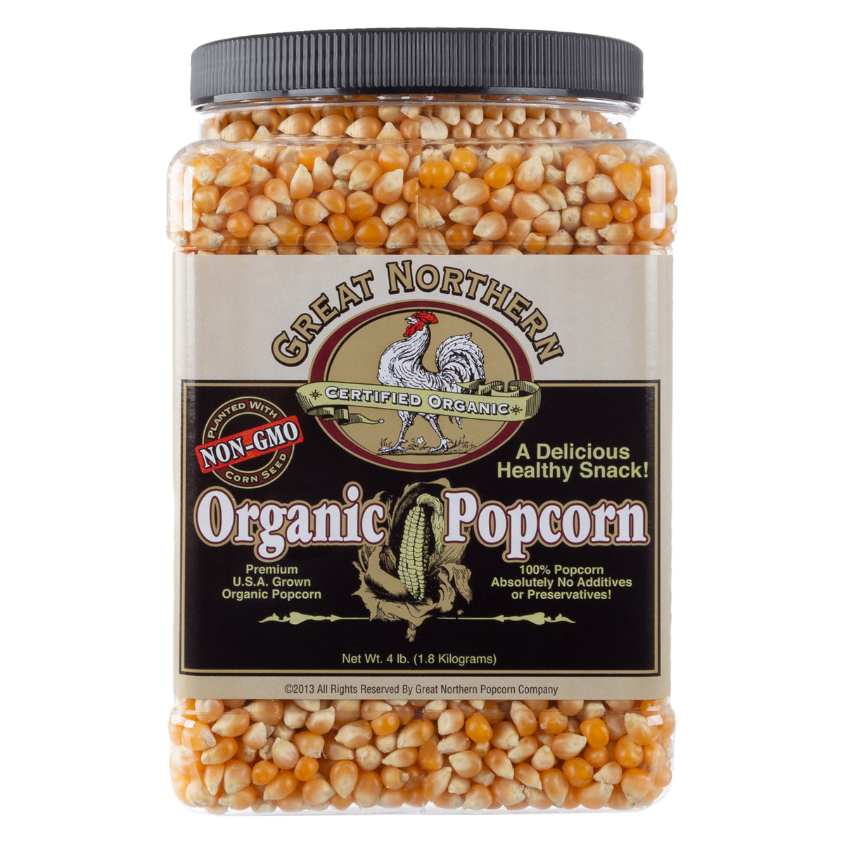 Great Northern Popcorn 4lb Jug of Popcorn Kernels