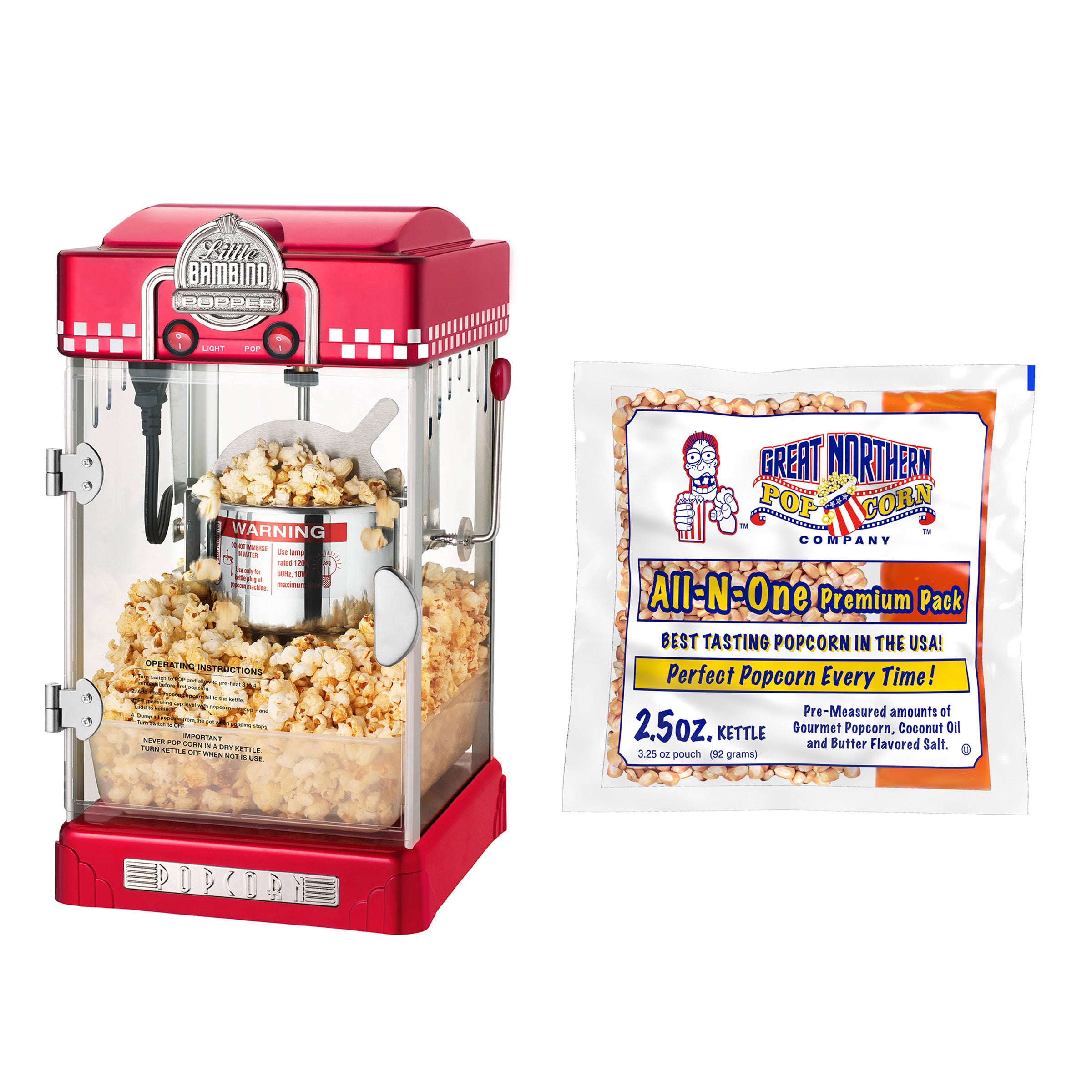 Popcorn maker set discount