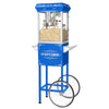 Great Northern Popcorn 8oz Popper with Cart, Blue