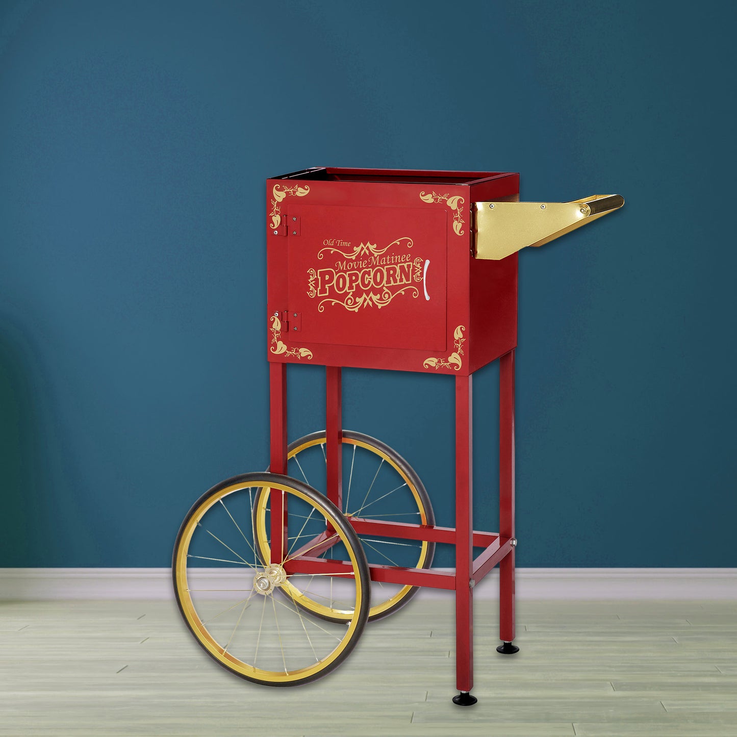 Great Northern Popcorn Matinee Rolling Cart, Red
