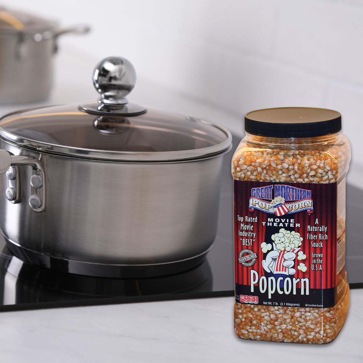 Great Northern Popcorn 7lbs Yellow Popcorn Kernels