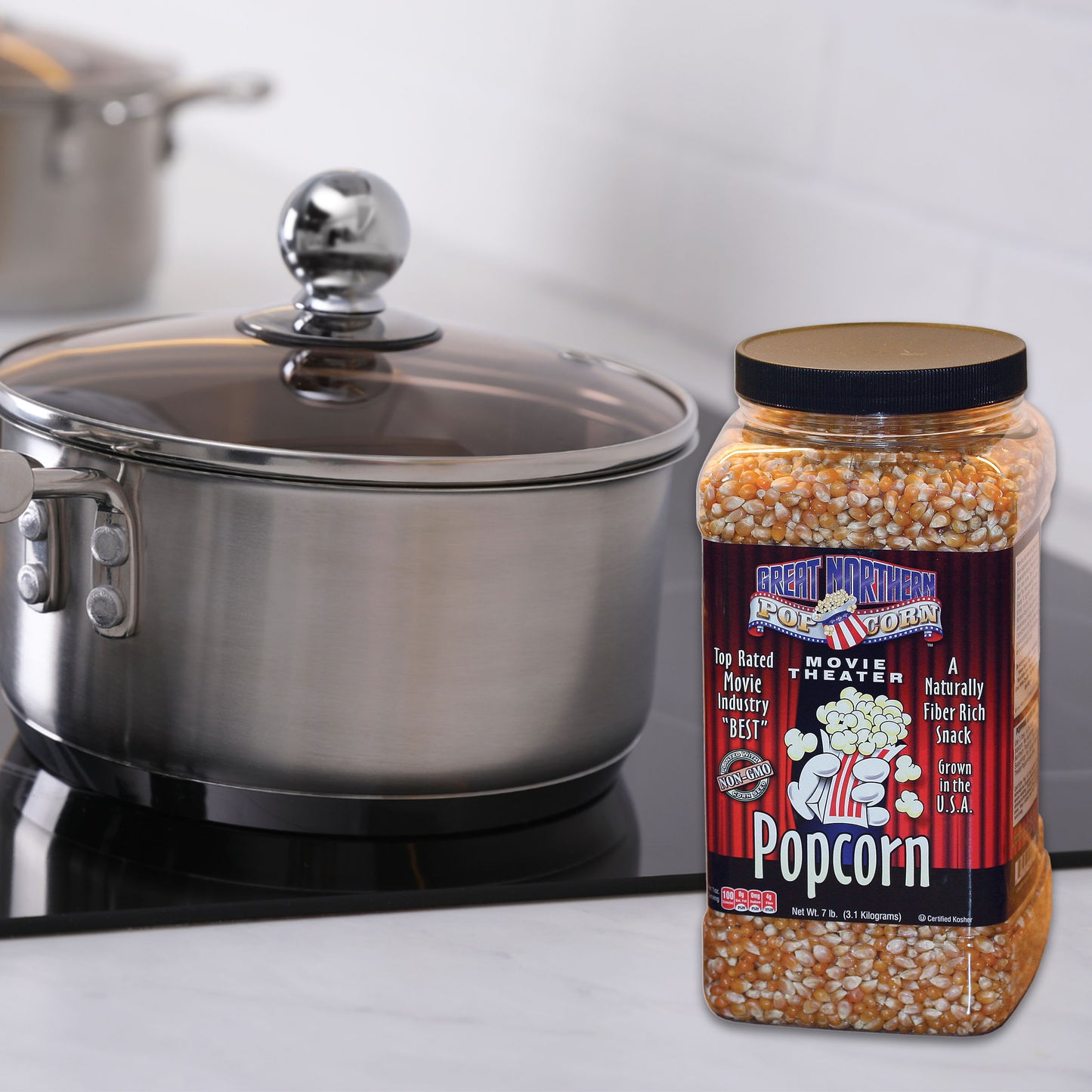 Great Northern Popcorn 7lb Jug of Popcorn Kernels