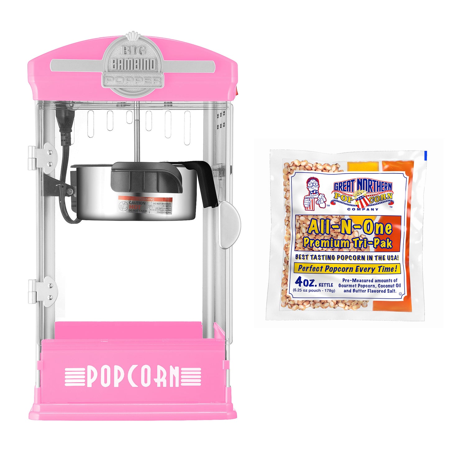 Great Northern Popcorn 4 Oz Popcorn Maker Set