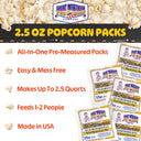 Great Northern Popcorn 2.5oz Size, 80 Kernel Pack Case