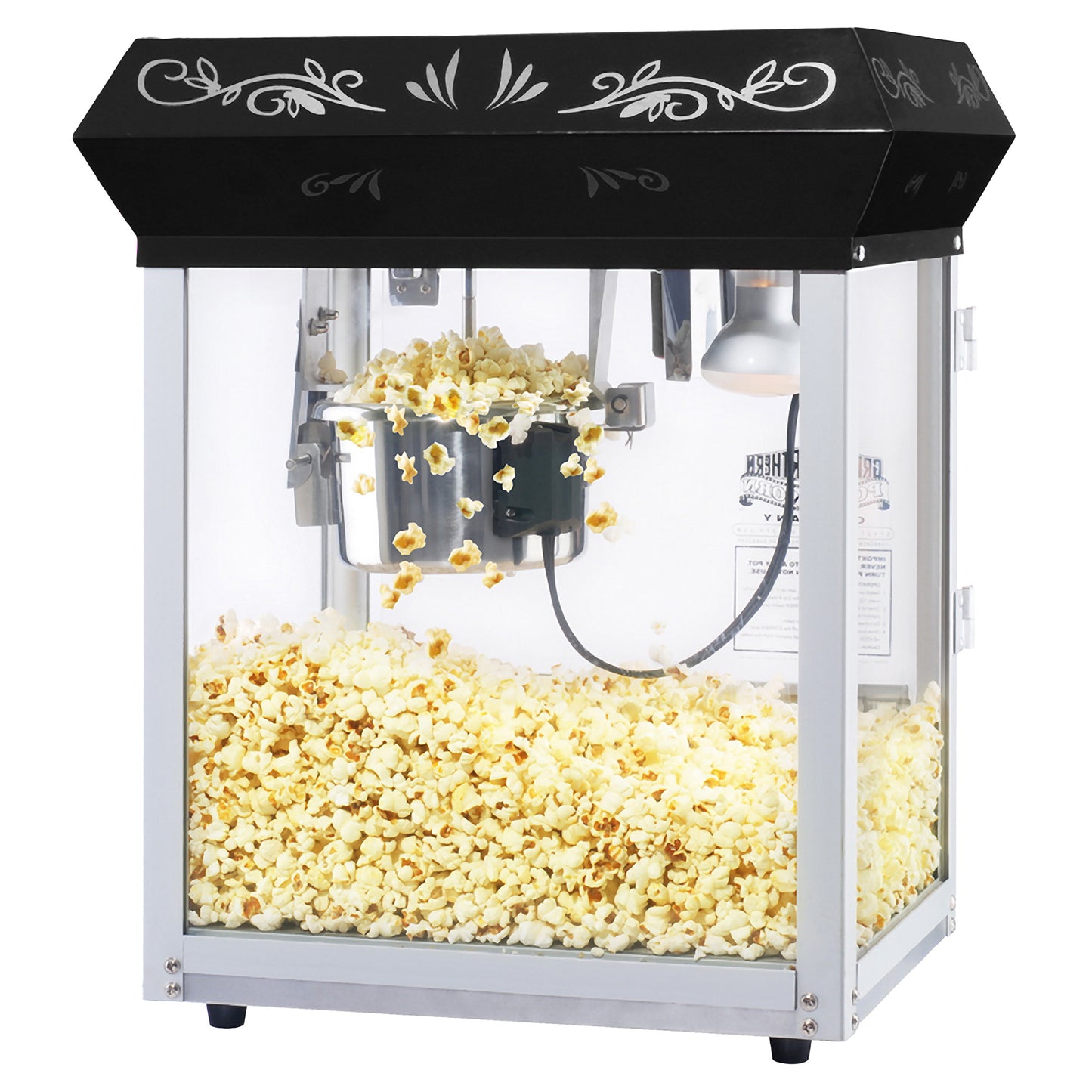 Great Northern Popcorn 4oz Countertop Popper, Black