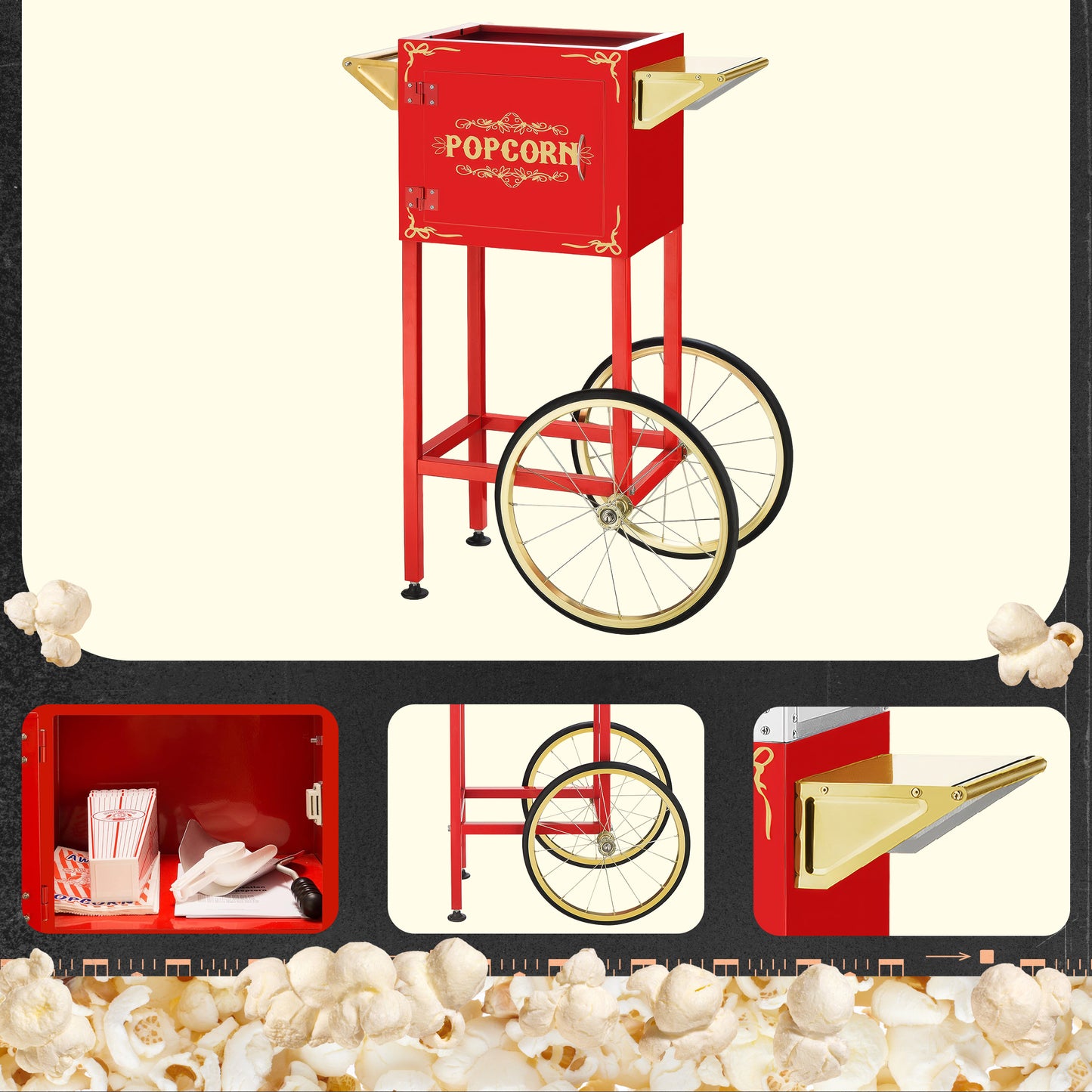 Great Northern Popcorn Movie Night Popcorn Cart