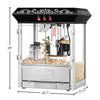 Great Northern Popcorn 10oz Popcorn Machine, Black