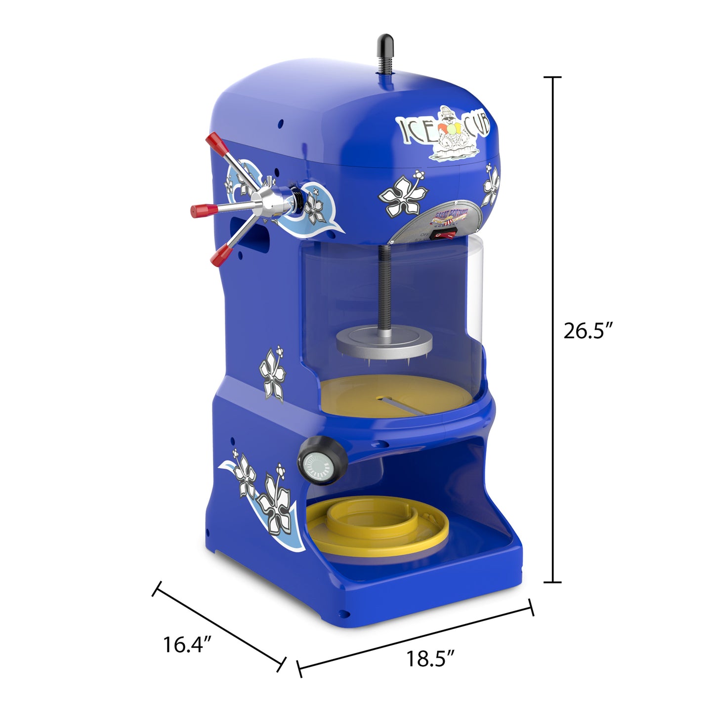 Great Northern Popcorn Ice Cub Shaved Ice Maker