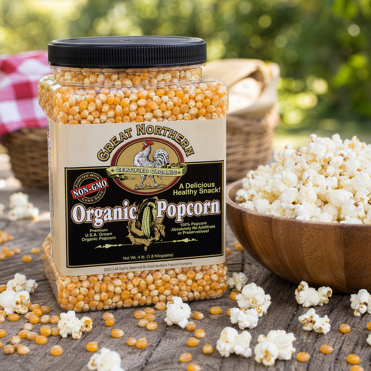 Great Northern Popcorn 4lb Jug of Popcorn Kernels