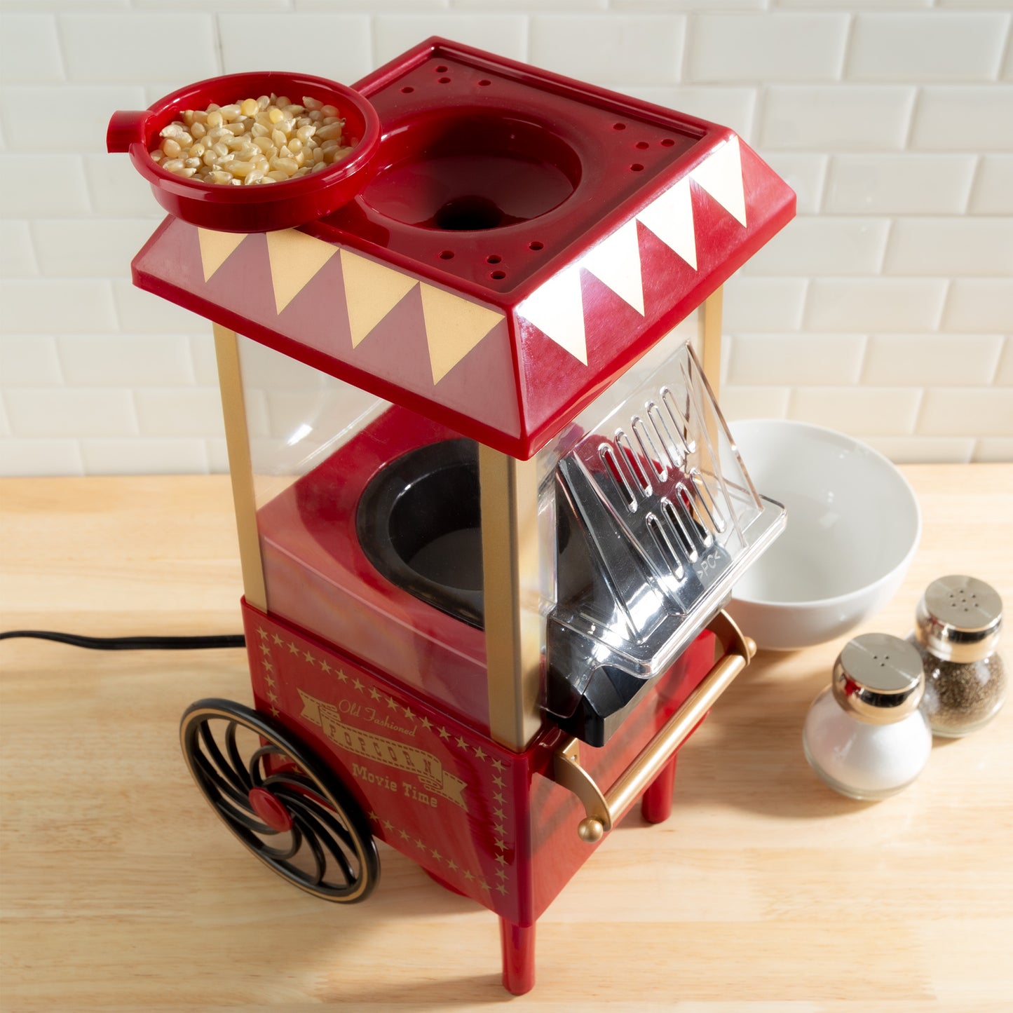 Great Northern Popcorn 6-Cup Hot Air Popper, Red