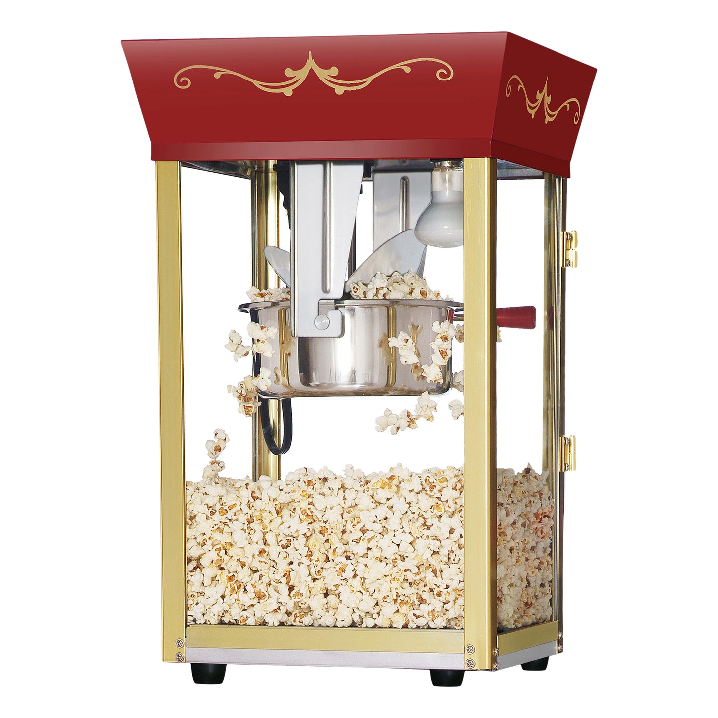 Great Northern Popcorn 8oz Matinee Popper, Red