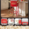 Great Northern Popcorn 8oz Popper with Cart, Red